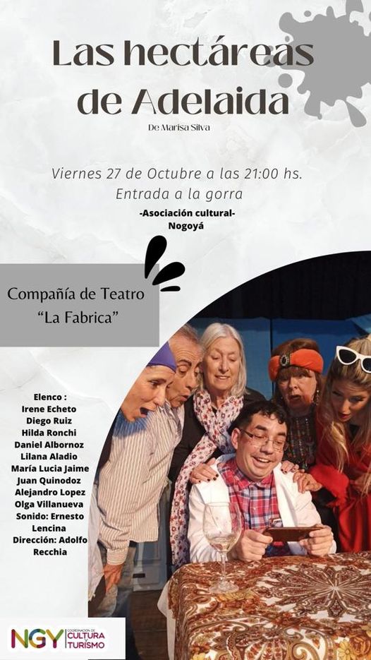 Nueva Presentación de la Obra: “Las Hectáreas de Adelaida”