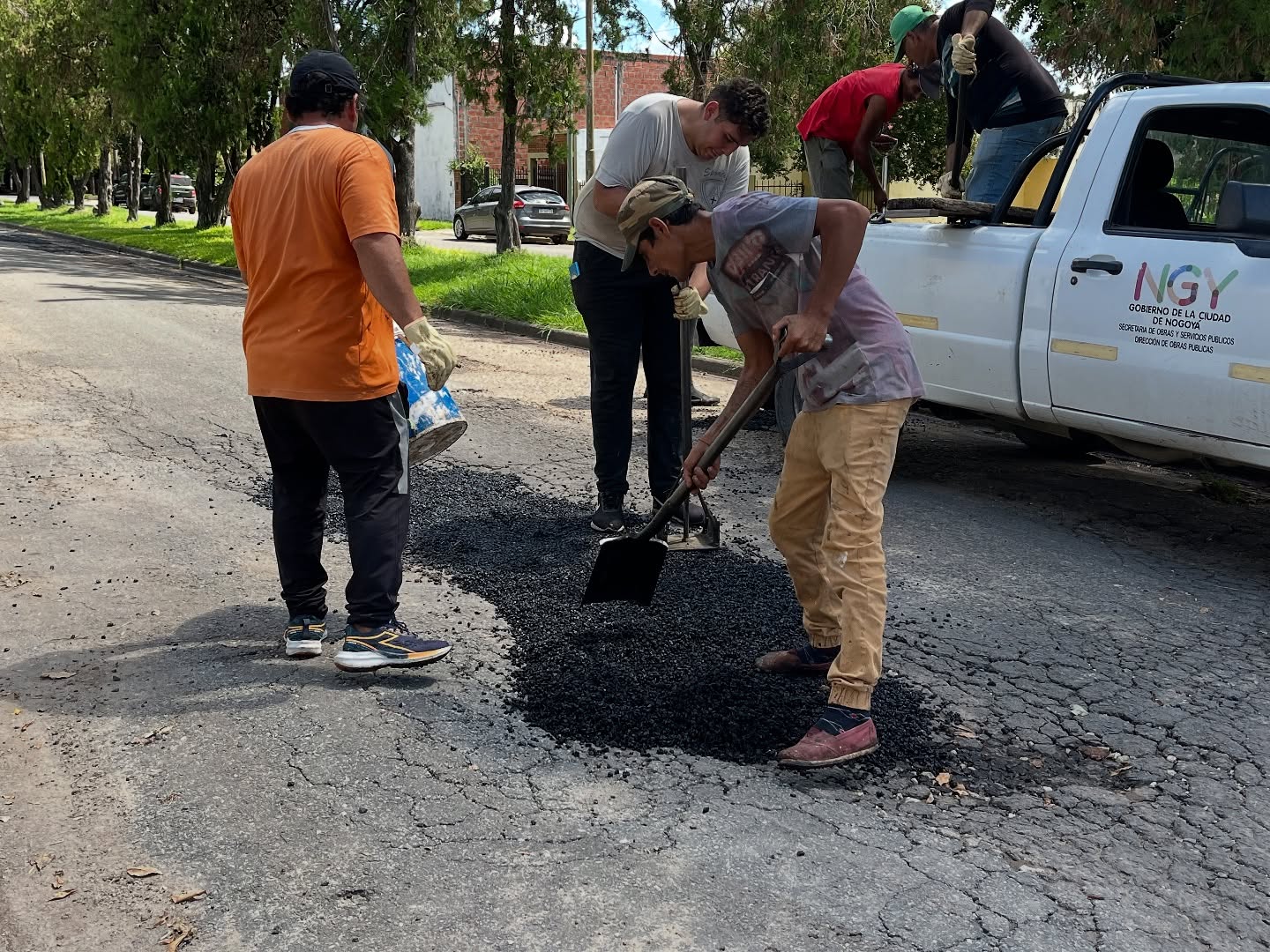 Lunes: “Mantenimiento de calles y espacios públicos”