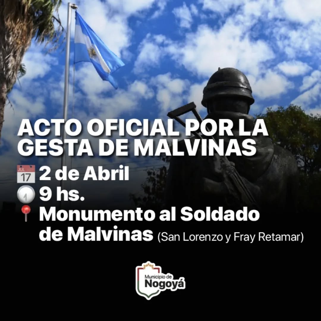 Acto por el 44° Aniversario de la Gesta de Malvinas