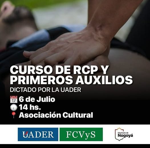 Se llevará a cabo un Curso de RCp y Primeros Auxilios