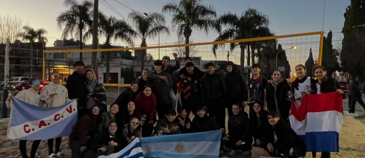 Se concretó el Encuentro Sudamericano de Academias de Beach Voley en Nogoyá
