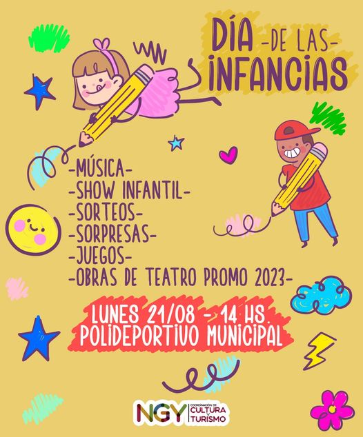 Nogoyá celebrará el Día de las Infancias en el Polideportivo