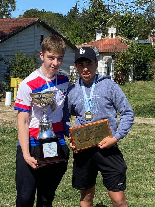 Los Deportistas Nogoyaenses David Reynoso y Alejo Dell Segura Campeones Nacionales de Menores