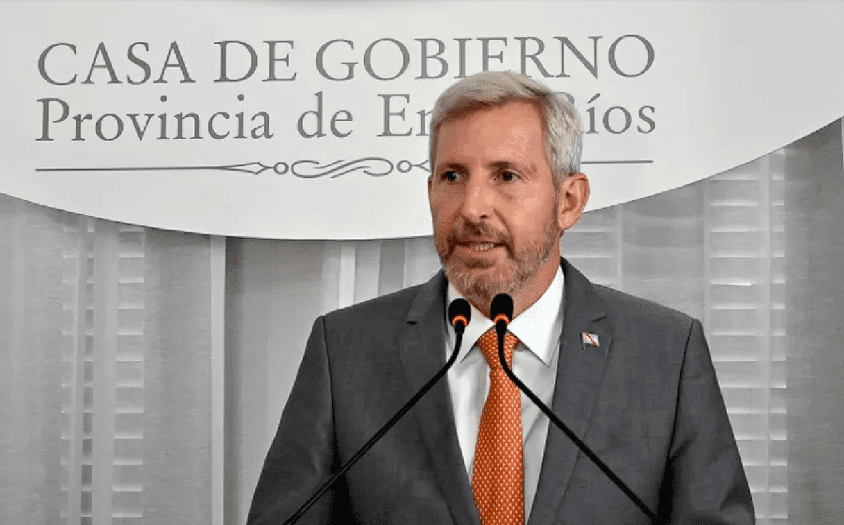 Frigerio respaldó las medidas anunciadas por Milei a través del DNU