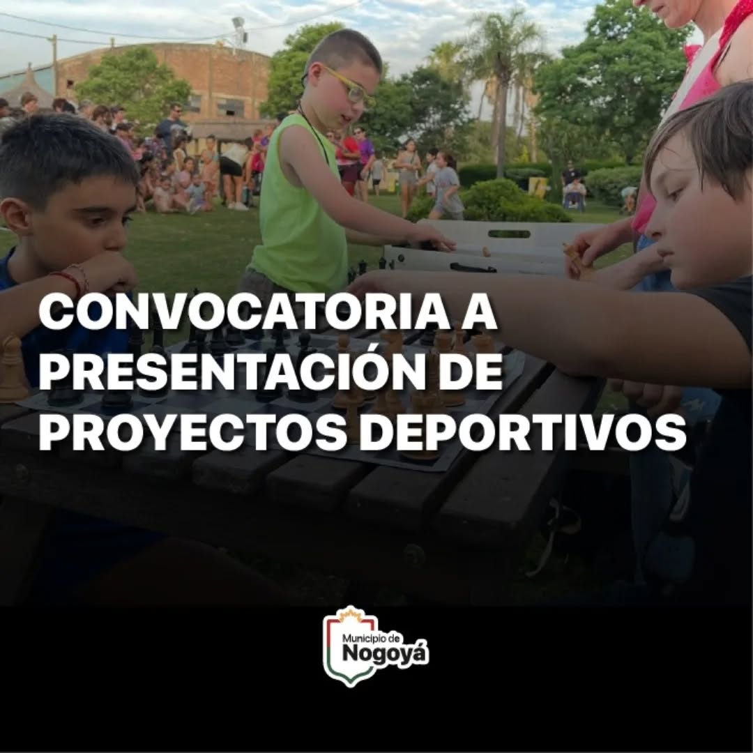 Convocatoria para la Presentación de Proyectos para las Escuelas y Talleres Deportivos