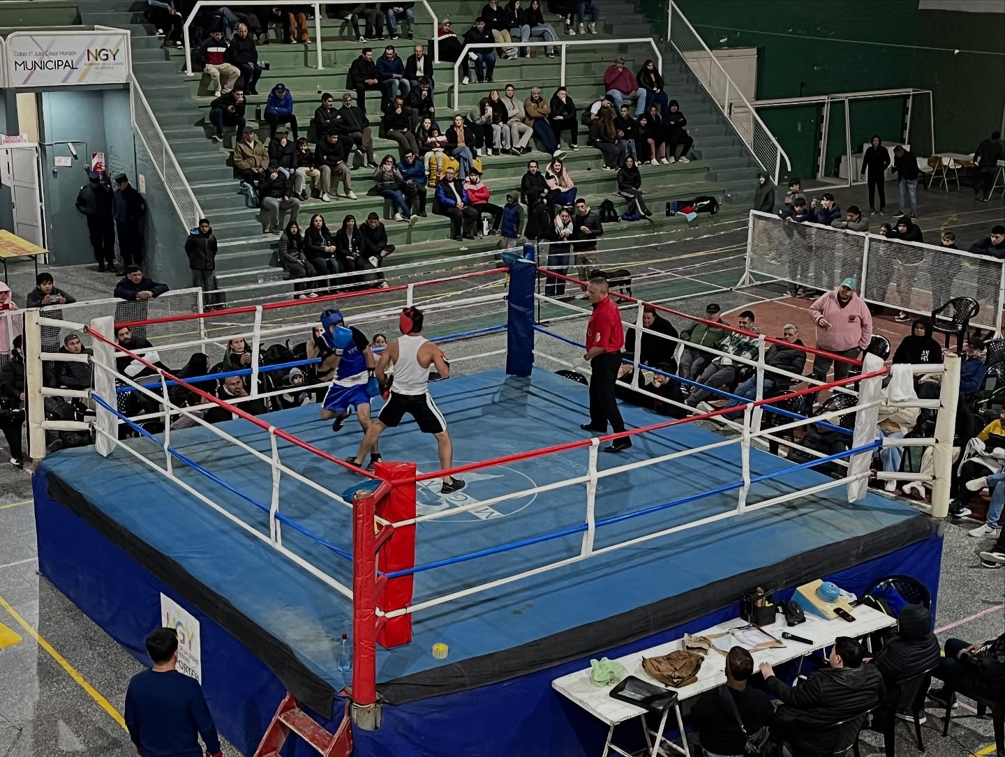 Se realizó una Velada de Boxeo en el Polideportivo
