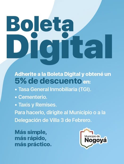 Sumate al Sistema de Boleta Digital