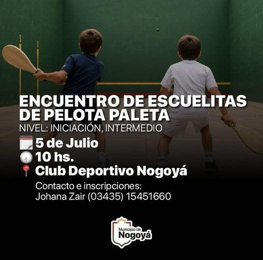 Encuentro de Escuelitas de Pelota Paleta