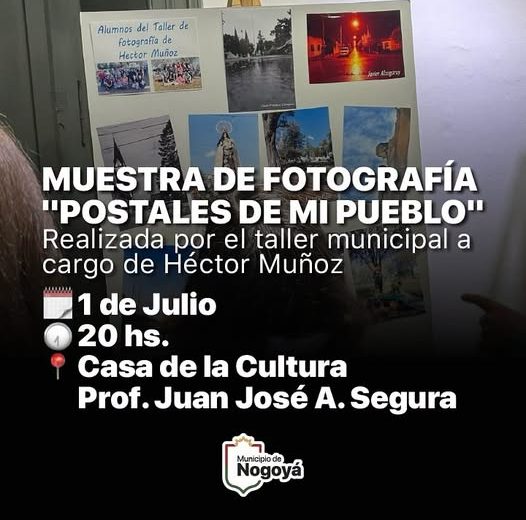 Muestra Fotográfica “Postales de Mi Pueblo”