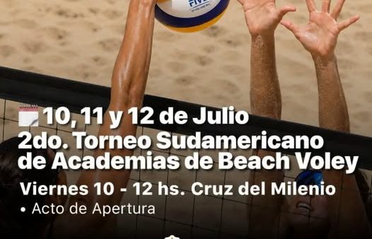 Nogoyá será Sede del 2° Torneo Sudamericano de Academias de Beach Vóley