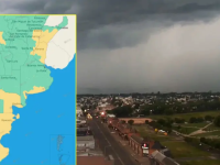 Alerta por tormentas en Entre Ríos: pronostican lluvias, granizo y luego un marcado descenso de temperatura