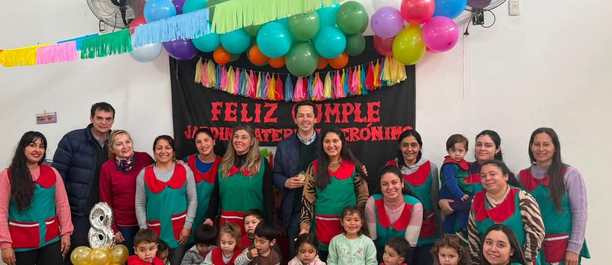 Festejo por los 8 años del Jardín Maternal Gerónimo