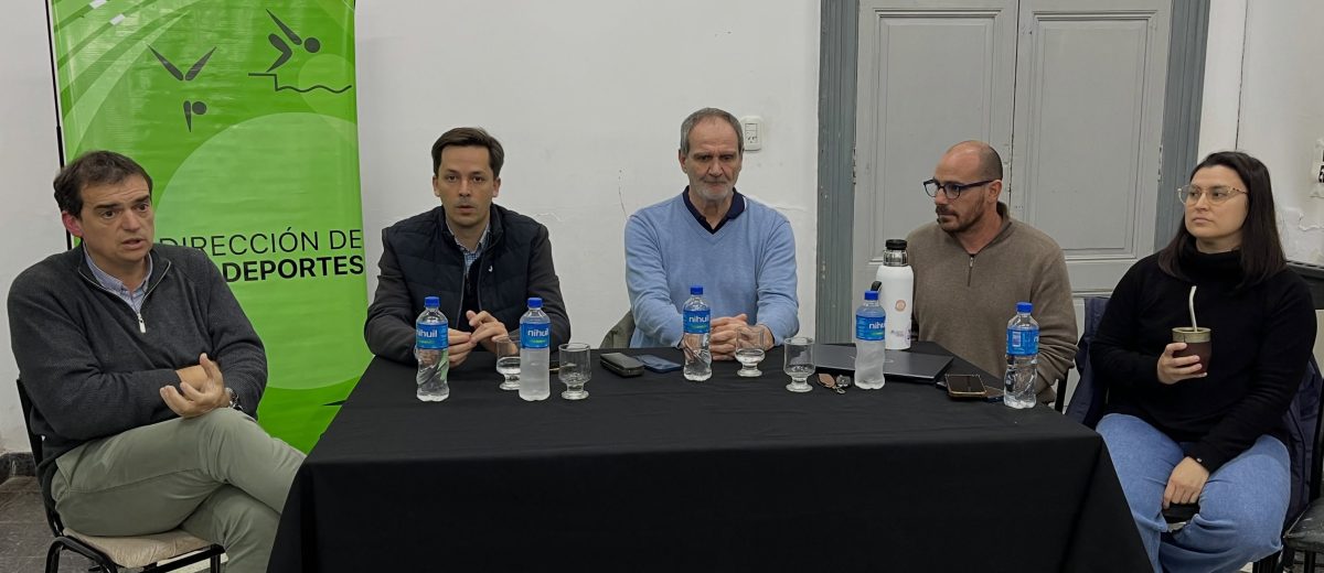 La Secretaría de Deportes de la Provincia mantuvo una Reunión con Clubes de Nogoyá