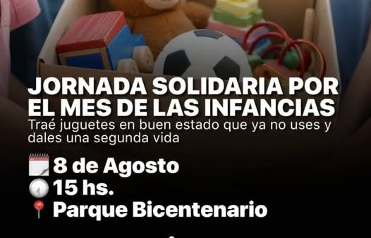 Jornada Solidaria por el Mes de las Infancias