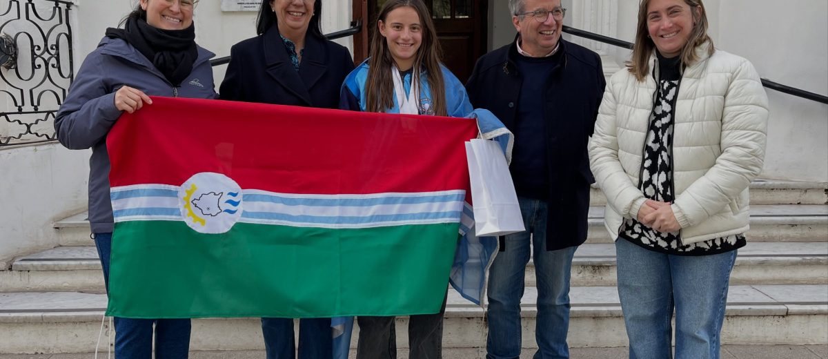 La Medallista Panamericana Alma Lardit fue recibida en la Municipalidad