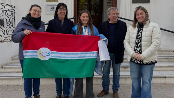 La Medallista Panamericana Alma Lardit fue recibida en la Municipalidad