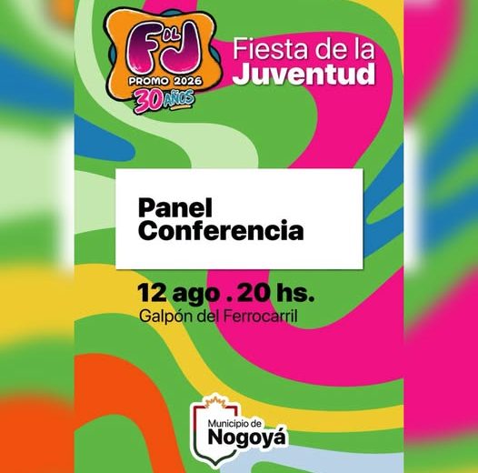 Fiesta de la Juventud 2026: Panel Conferencia de la Promo ´26