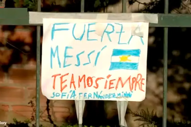 Lionel Messi despide a su papá Jorge en una ceremonia íntima junto a su familia
