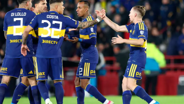 Boca se despertó a tiempo, dio vuelta el partido y goleó a Recoleta por la Sudamericana
