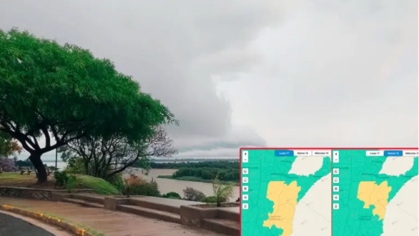 Alerta por tormentas en Entre Ríos: prevén hasta 80 milímetros de lluvia y cuándo llega nuevo pulso de aire frío