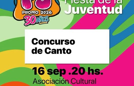 Fiesta de la Juventud 2026: Hoy Concurso de Canto