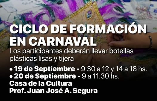 Ciclo de Formación en Carnaval