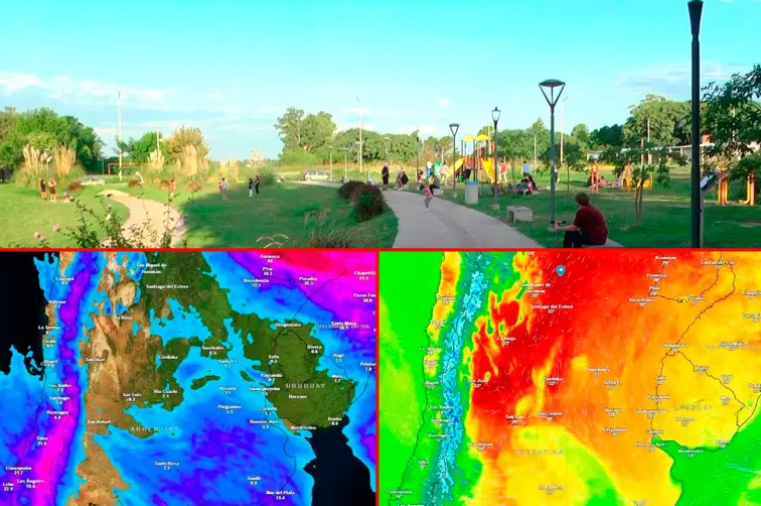 Calor y tormentas en Entre Ríos marcarán el final del invierno y la llegada de la primavera