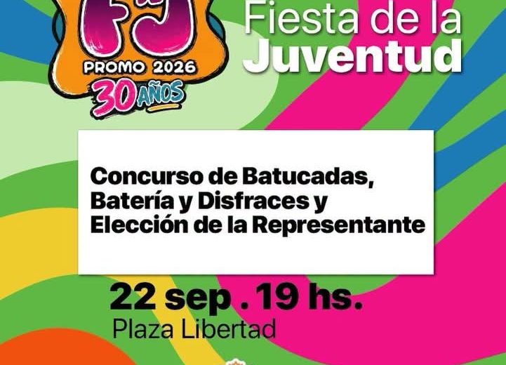 Gran Cierre de la Fiesta de la Juventud 2026: Concurso de Batucadas, Baterías y Disfraces y Elección de la Representante de los Estudiantes