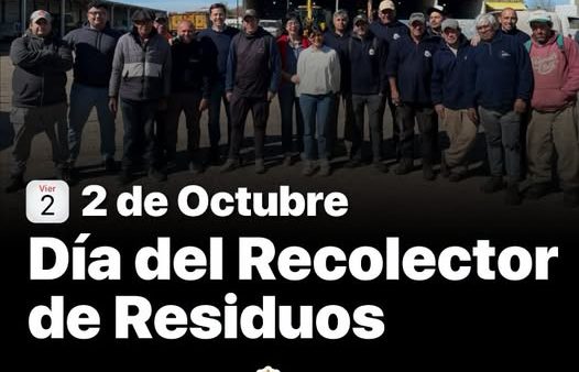 2 de Octubre: Día Nacional del Recolectro de Residuos