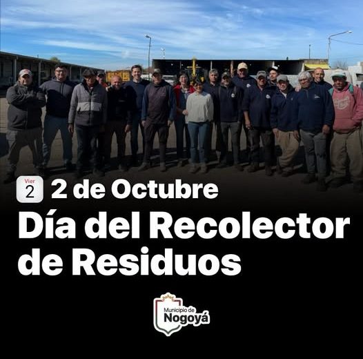 2 de Octubre: Día Nacional del Recolectro de Residuos