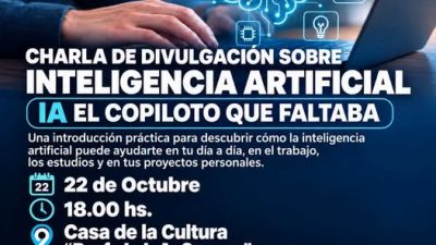 Charla de Divulgación sobre Inteligencia Artificial