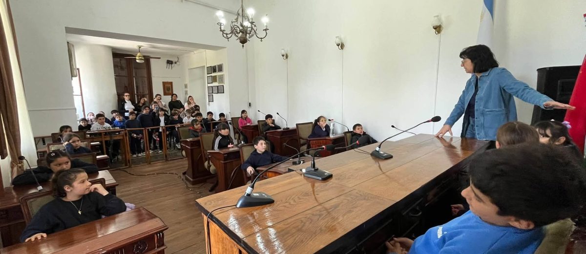 Visita de Alumnso al Concejo Deliberante