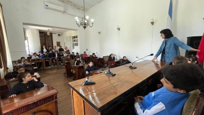 Visita de Alumnso al Concejo Deliberante