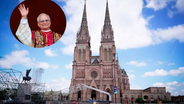 En Luján preparan un operativo histórico para recibir al Papa León XIV