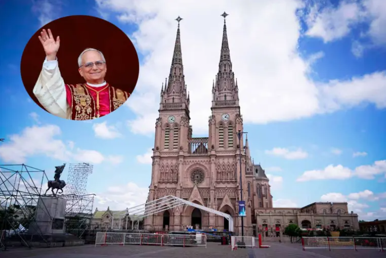 En Luján preparan un operativo histórico para recibir al Papa León XIV