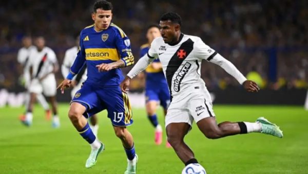 Boca perdió 1-0 ante Vasco da Gama en la Bombonera y quedó obligado a remontar la serie en Brasil